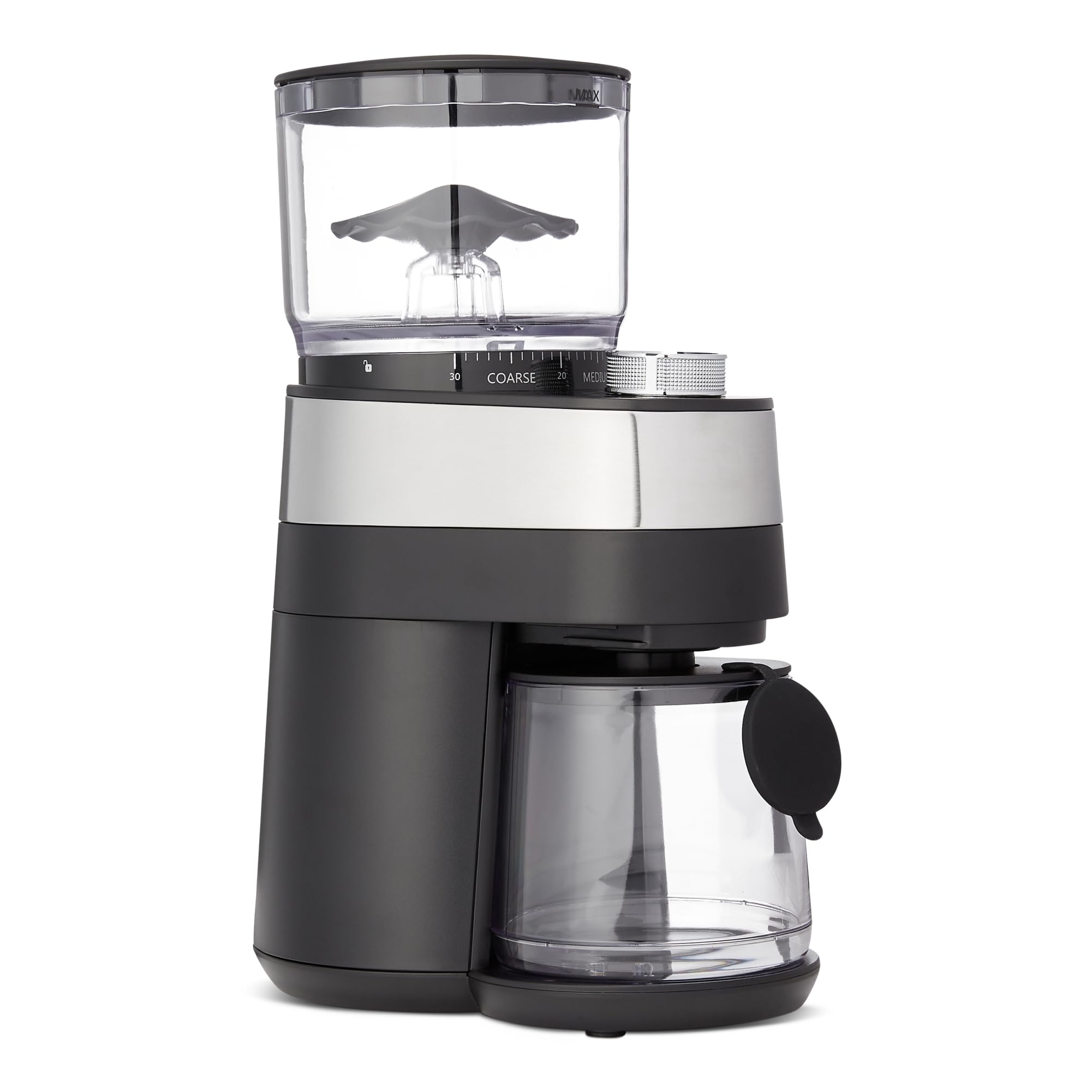 Amazon Basics Macinacaffè elettrico 30 livelli nero
