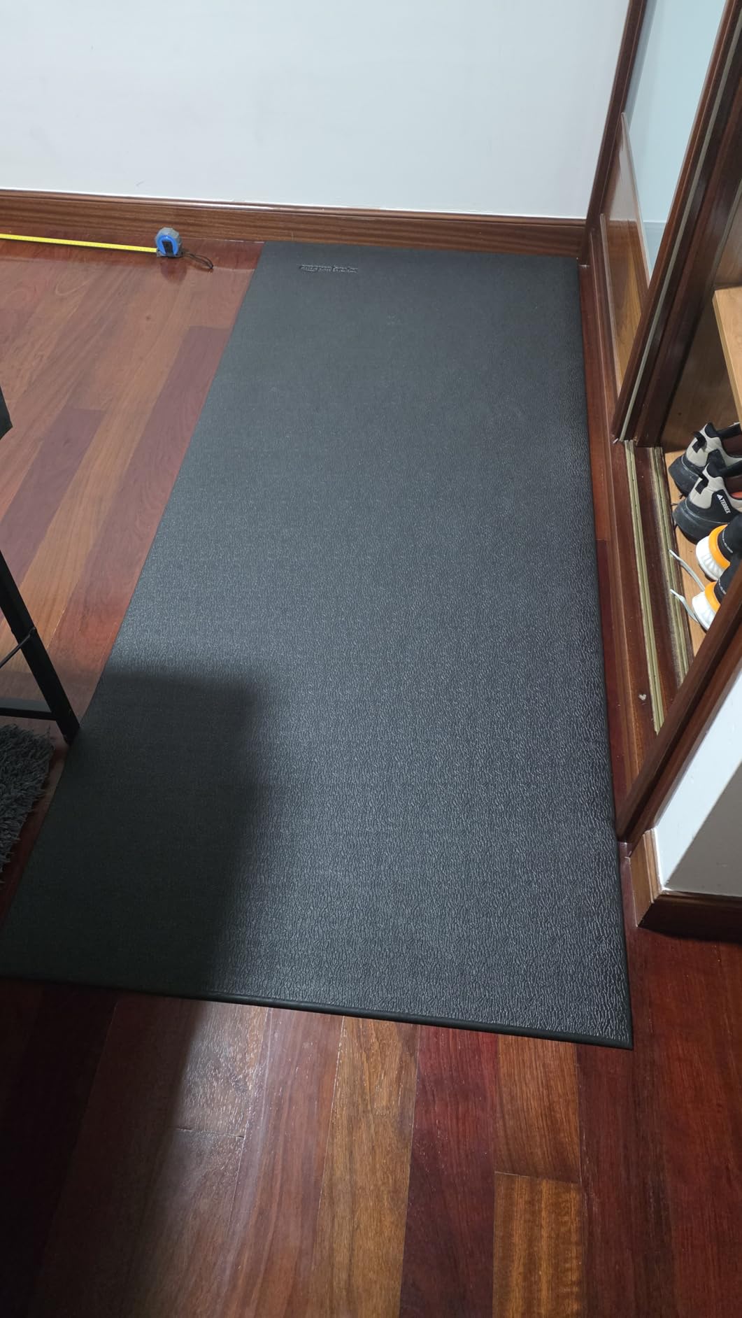 Amazon Basics Tappetino Palestra PVC Nero 183x76 cm Attrezzi