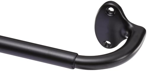 Amazon Basics Bastone Tenda Curvo 224-305 cm Nero