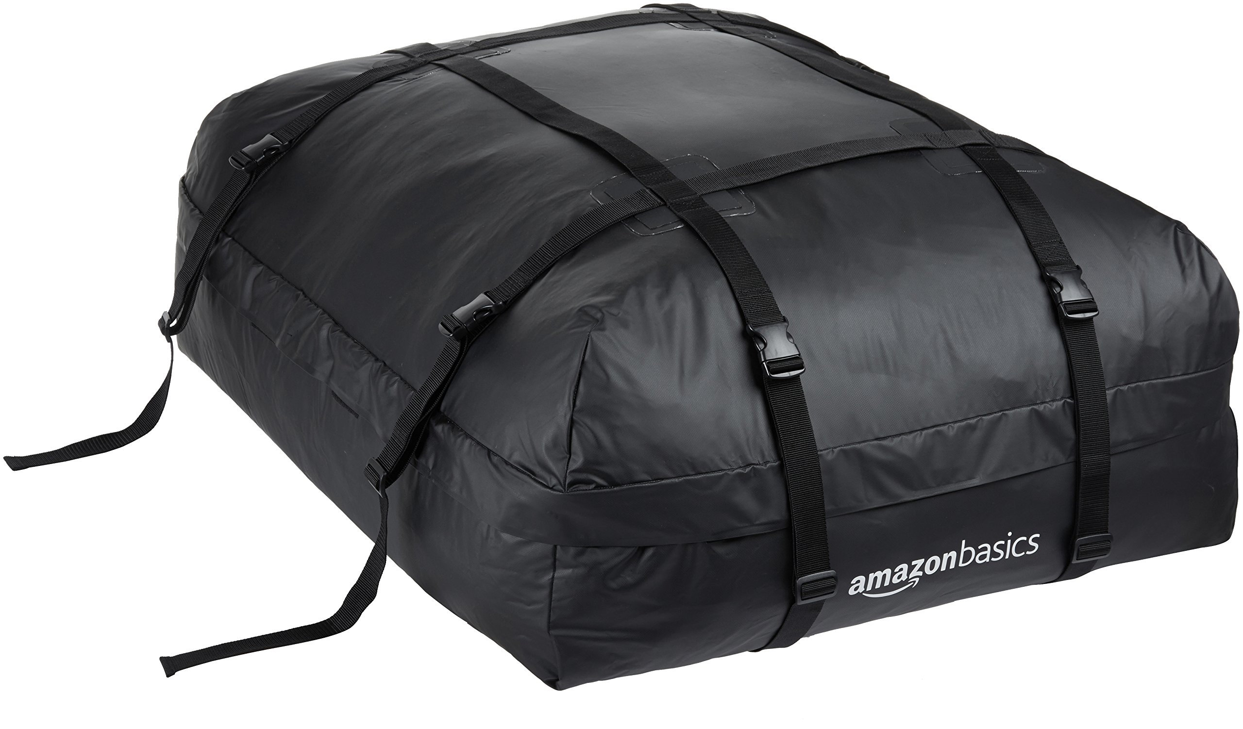 Amazon Basics Borsa da Tetto Auto 425L Nero Impermeabile