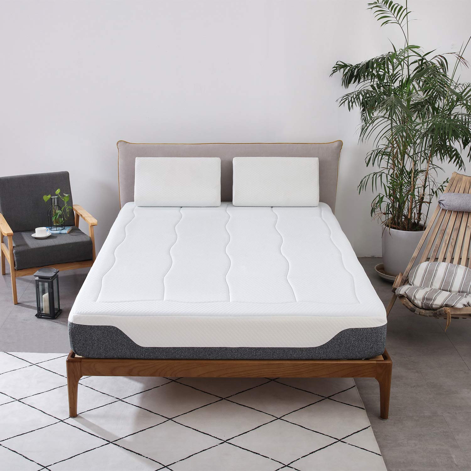 Amazon Basics Materasso memory foam 160x200 molle insacchettate medio