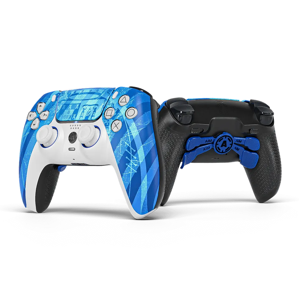 Aim Controller FC Porto Blu controller PS5 tinta unita