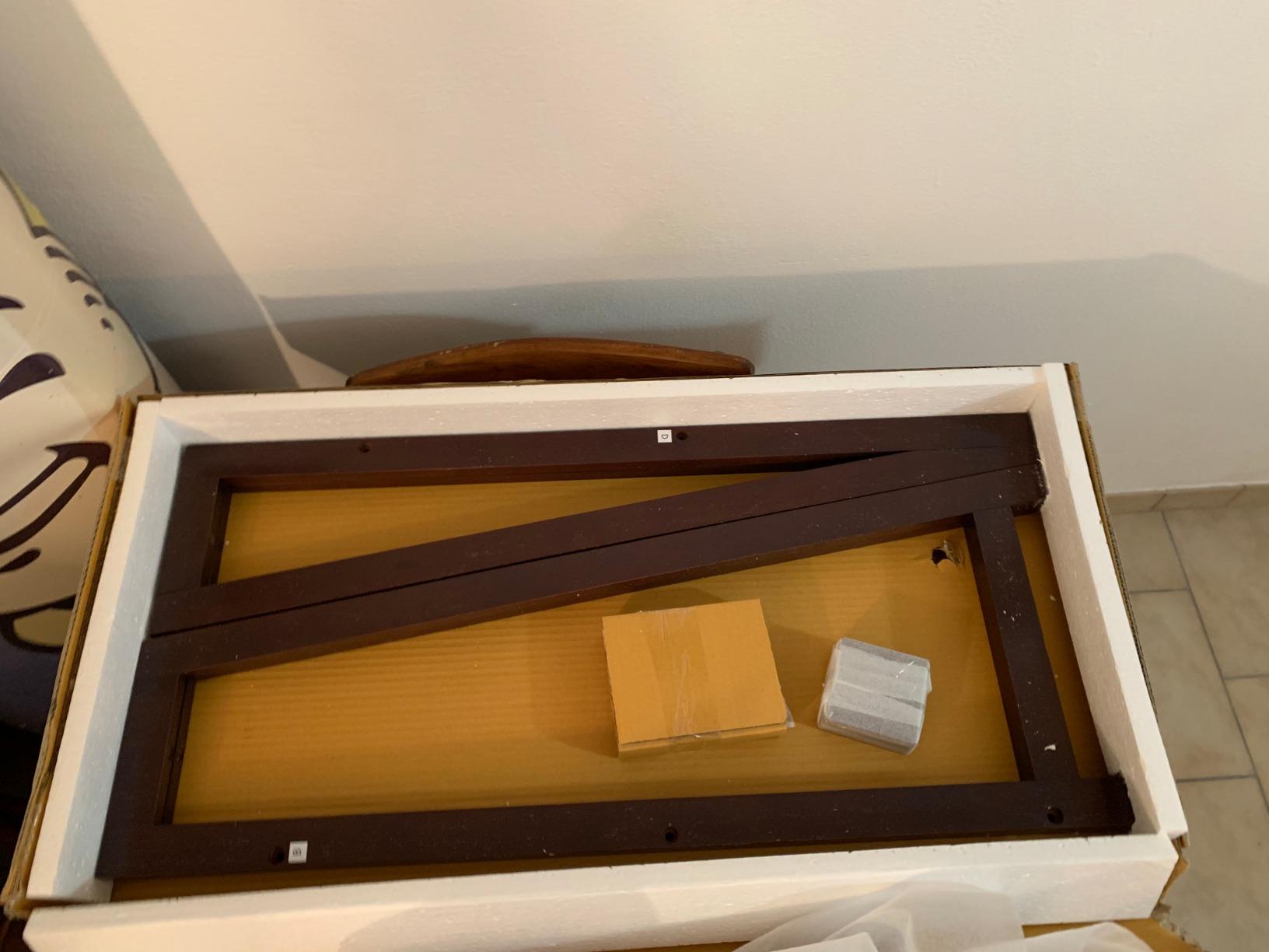 Amazon Basics Libreria a Scala 5 Ripiani Legno Bianca