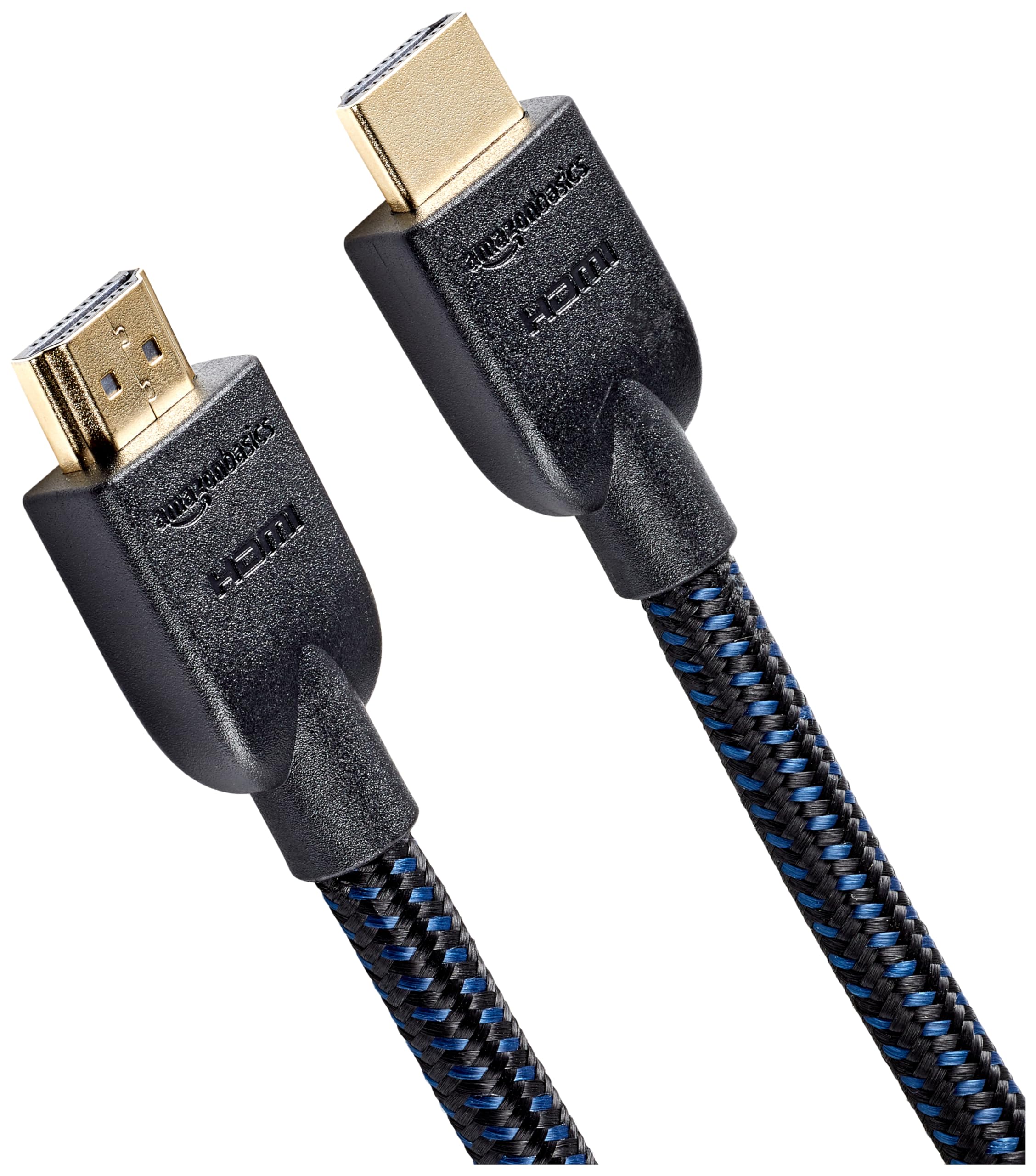 Amazon Basics cavo HDMI intrecciato 0,9 m nero 4K