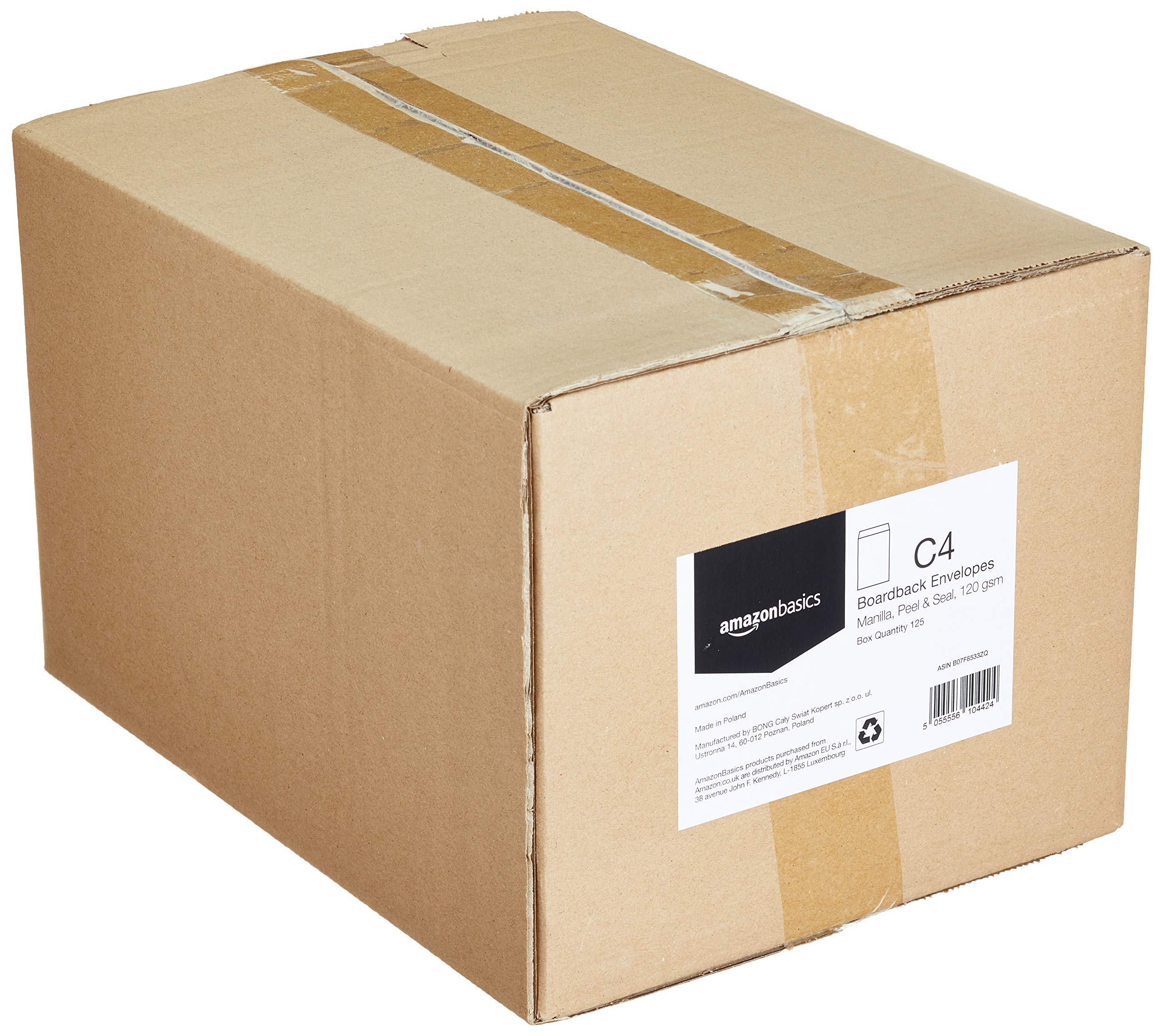 Amazon Basics buste C4 manilla 120g 125 pezzi
