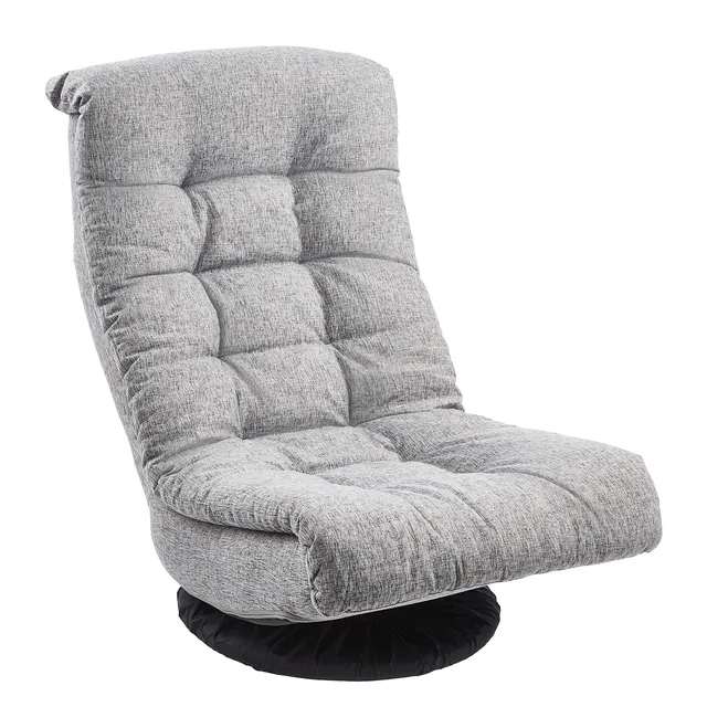AmazonBasics Poltrona Girevole Poggiatesta Grigio