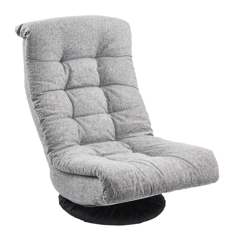 AmazonBasics Poltrona Girevole Poggiatesta Grigio