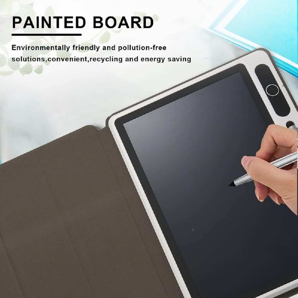 EMEBAY Tablet Disegno LCD 10,1 Pollici Nero con Custodia