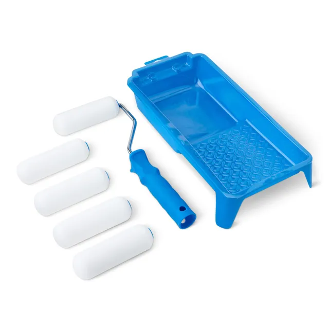 Amazon Basics Kit 8 Rulli in Schiuma 10 cm per Pittura
