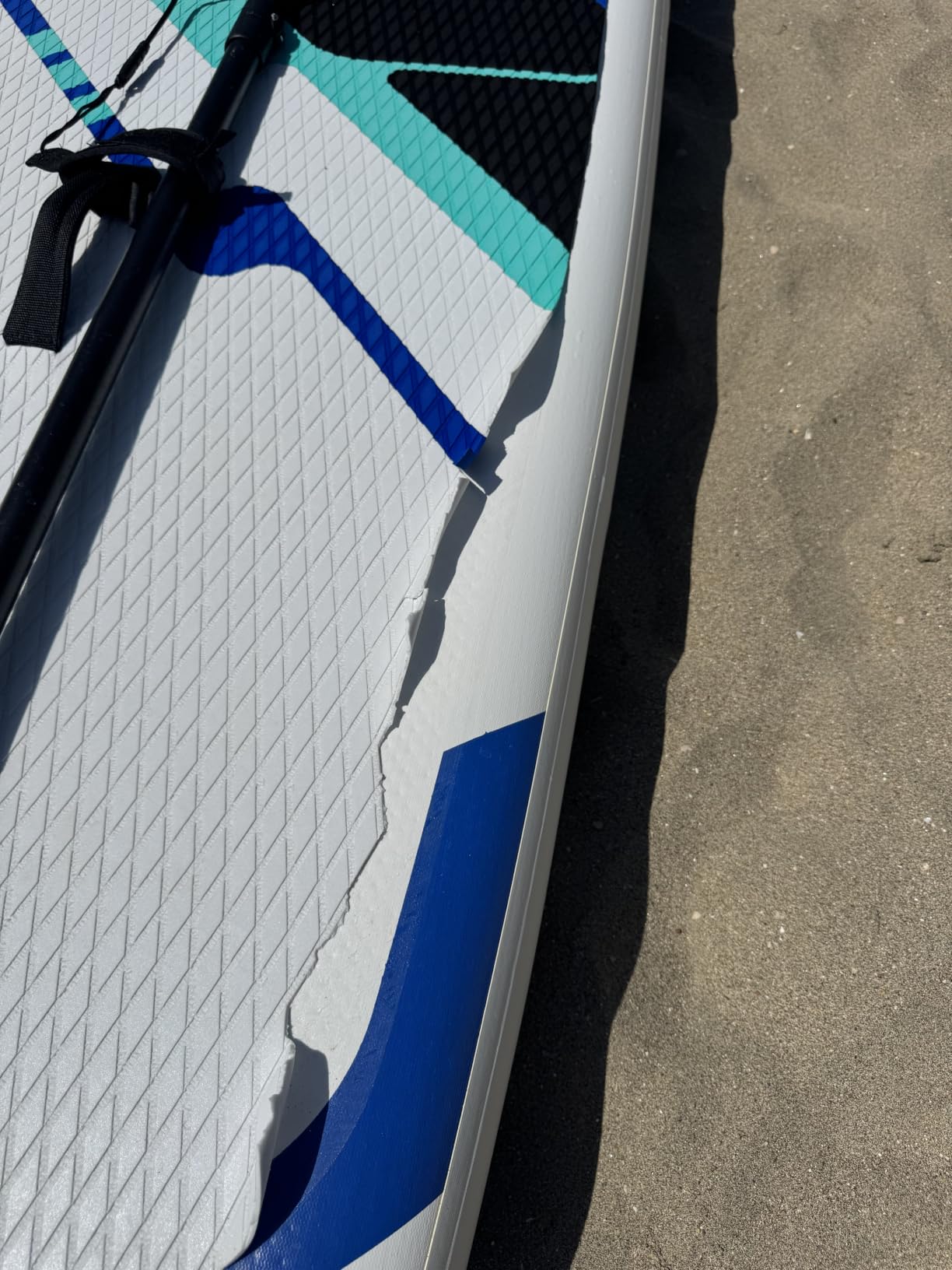 Amazon Basics SUP gonfiabile 335 cm blu con kit