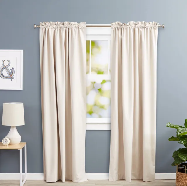 AmazonBasics Tenda Oscurante 135x244 Beige Termica