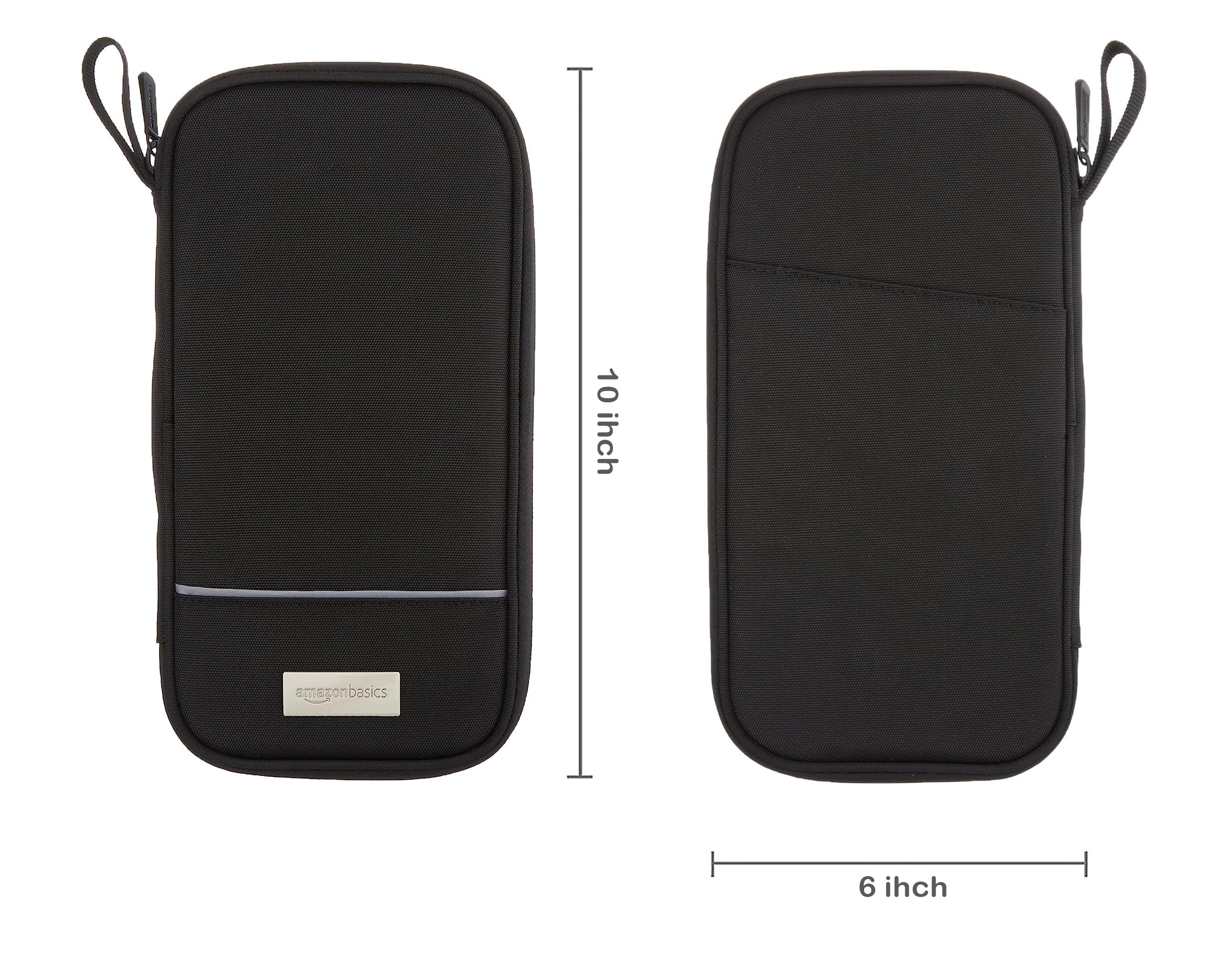 AmazonBasics ZH1510030R5 portadocumenti viaggio RFID nero