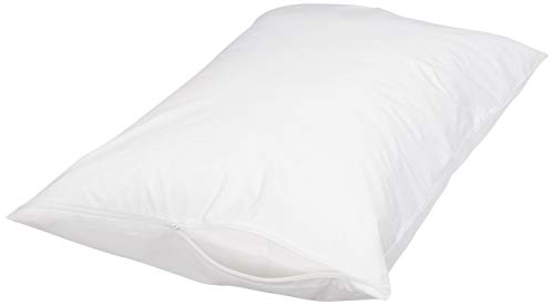 AmazonBasics federa copricuscino cotone bianco 53x79 cm