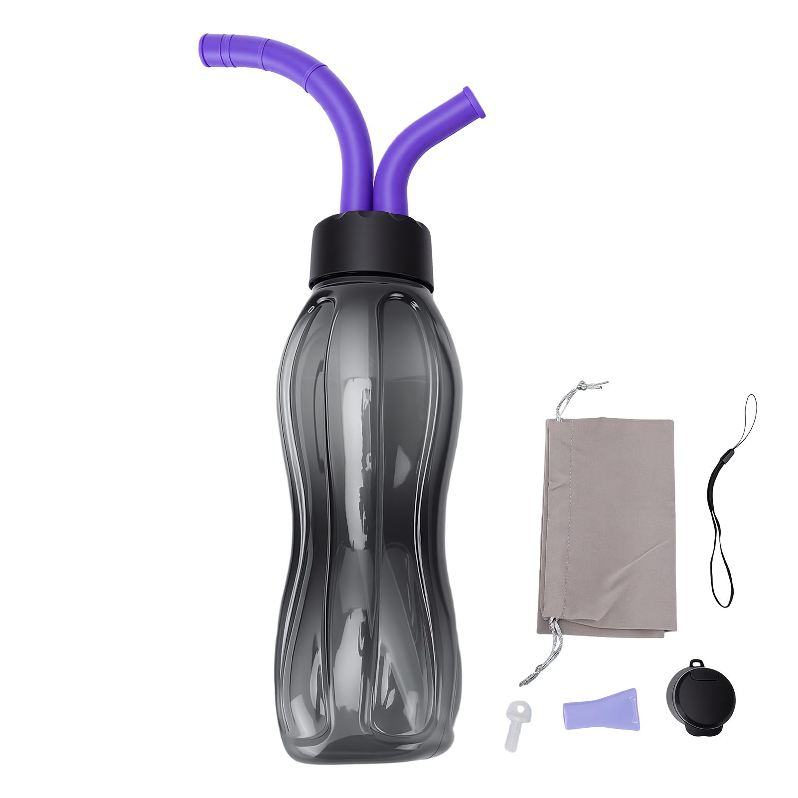 Elprico bottiglia vocale grigia 500ml 8 livelli canto