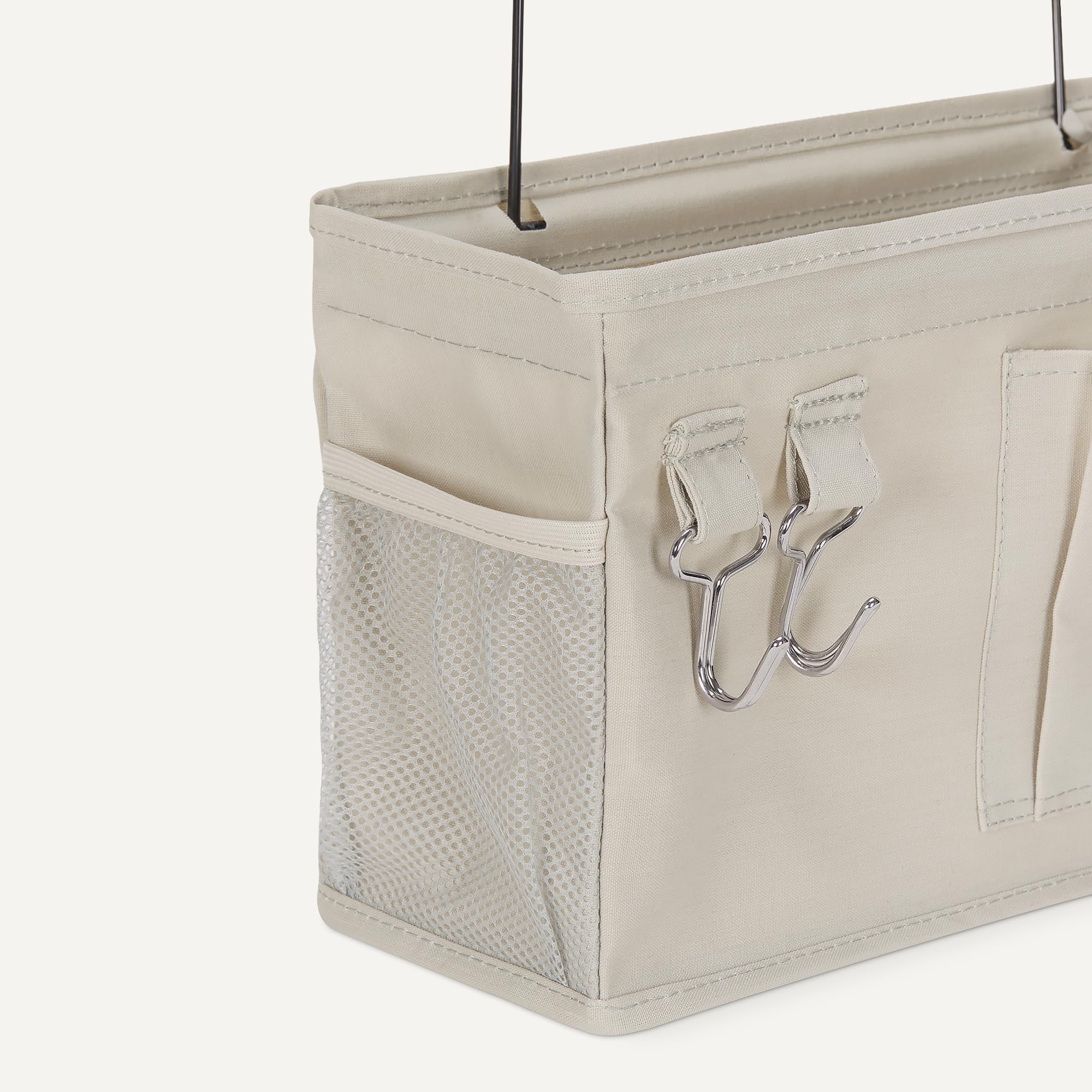 AmazonBasics Organizer Letto Appeso M Lino Grezzo 37 cm