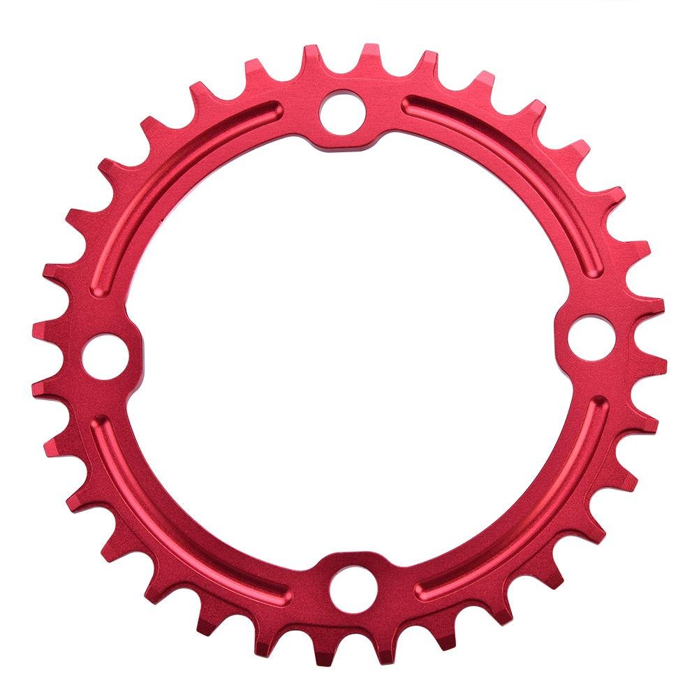 Elprico BCD 104 32T corona bici 32T rossa BCD 104