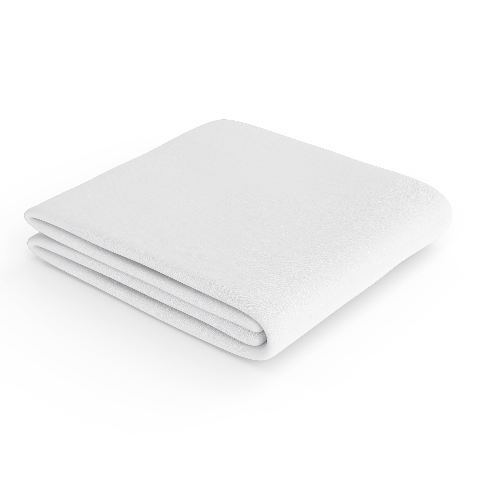 AmazonBasics Everyday Lenzuolo Angoli 160x200 Bianco Cotone