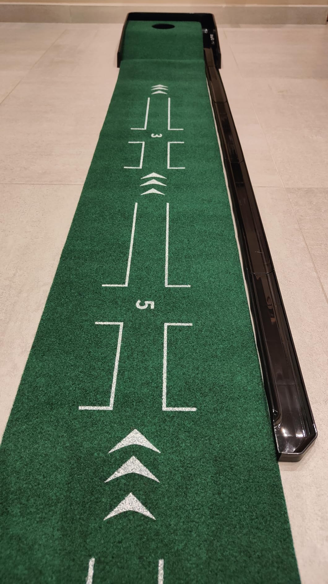 AmazonBasics Tappetino Putting Ritorno Automatico Verde