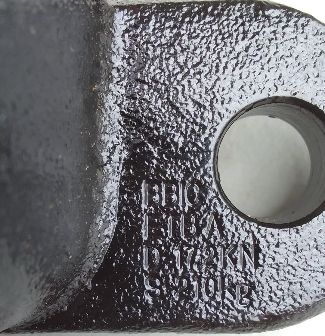 Amazon Basics Sfera Traino 50 mm Nera 3500 kg Acciaio