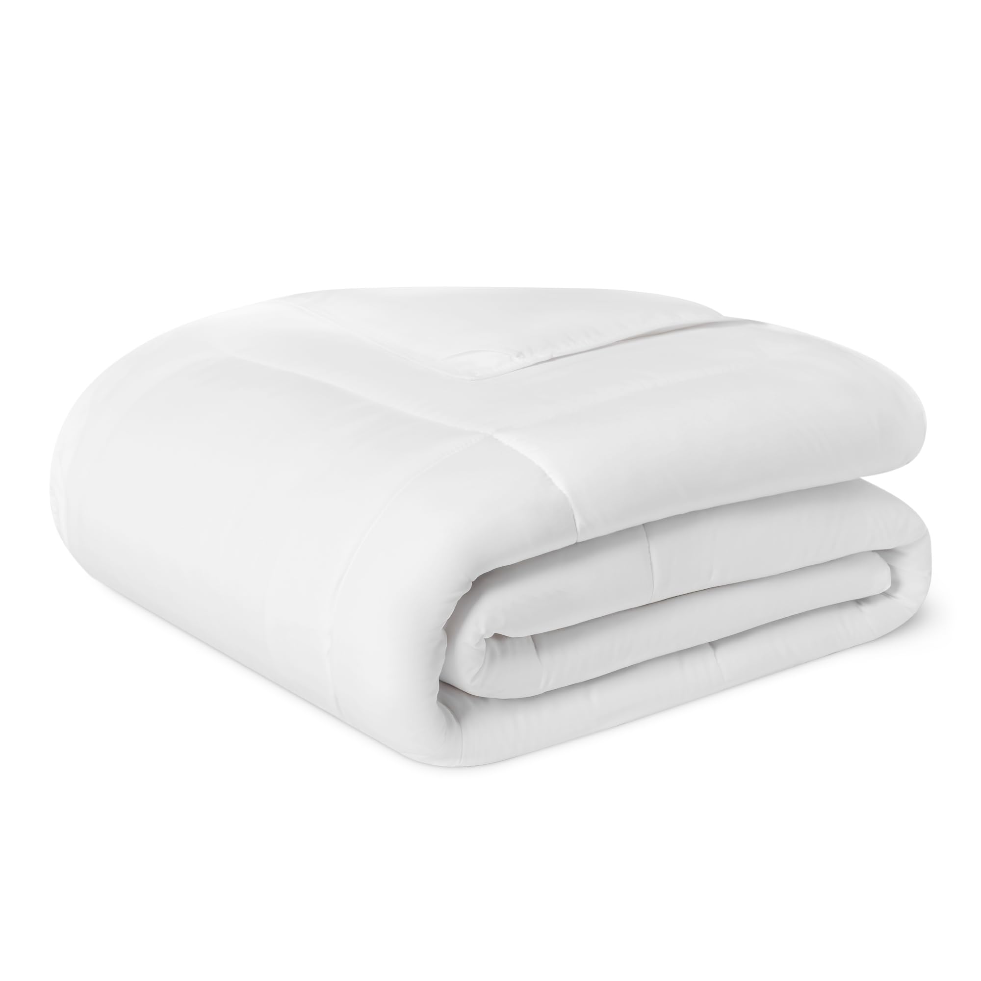 Amazon Basics Piumino 4 Stagioni Matrimoniale 225x220 Bianco