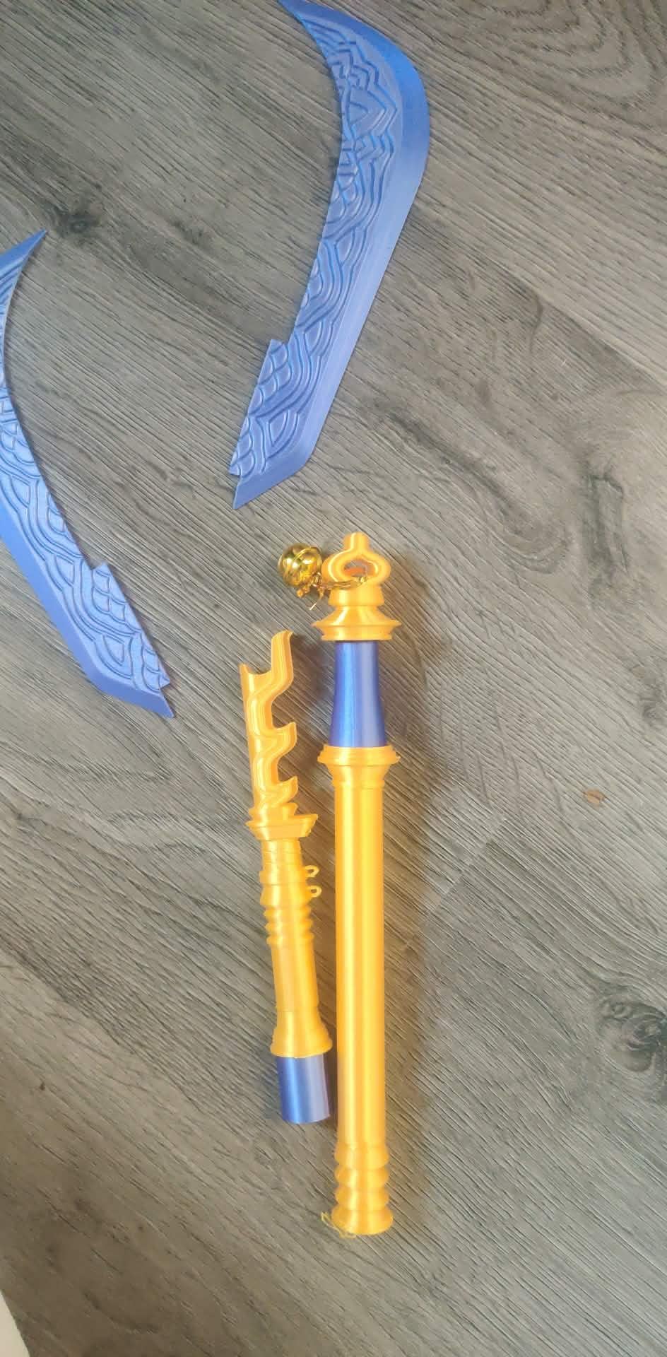 Elprico spada cosplay PLA 25 pollici 63,5 cm con cordino