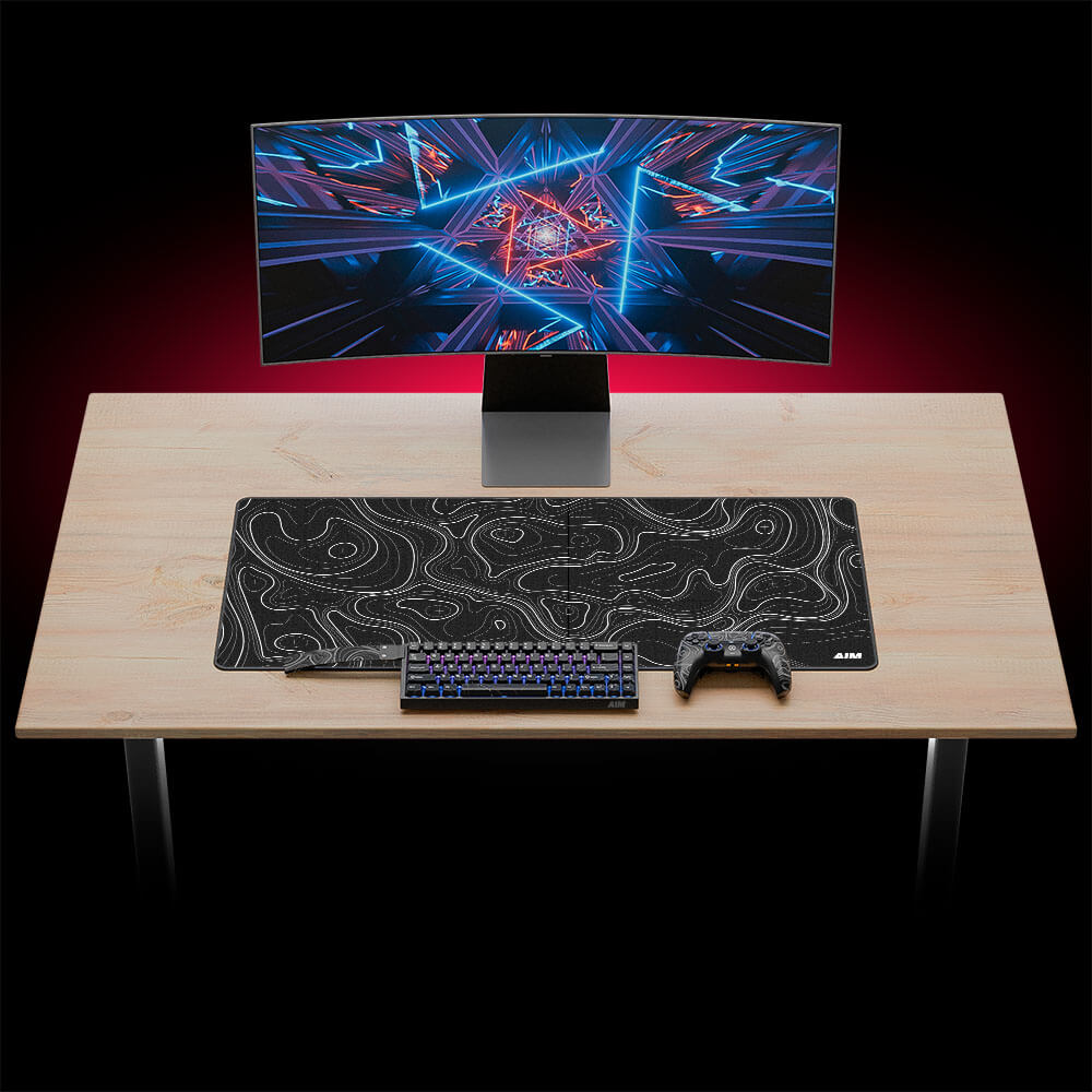 Aim Topo mousepad XXL Black