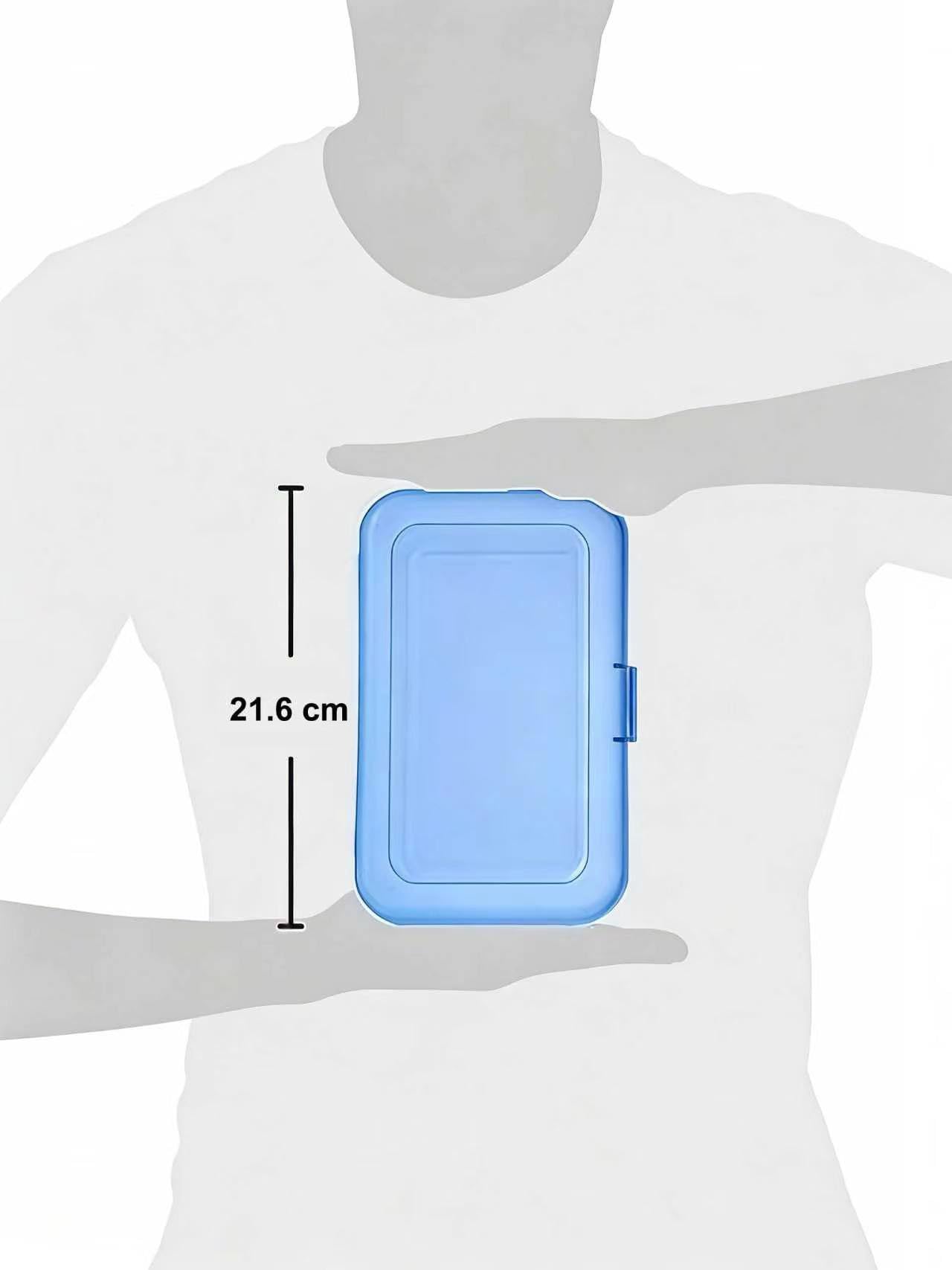 Amazon Basics Scatola Portapenne Plastica 4pz Multicolore