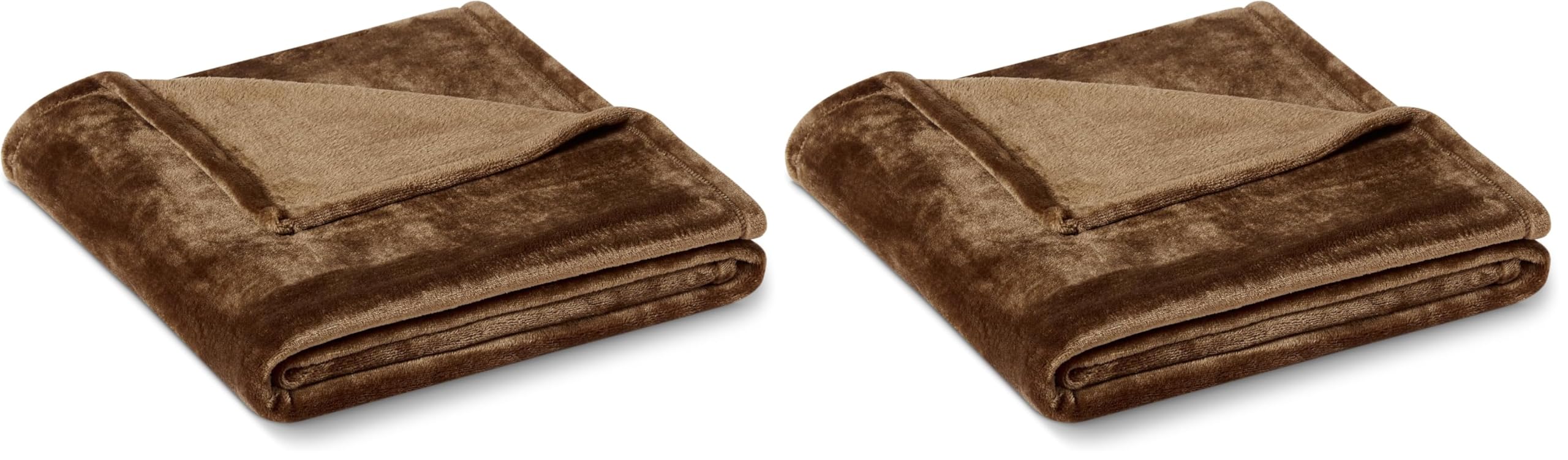 Amazon Basics coperta in pile grigio scuro 127x152 cm morbida