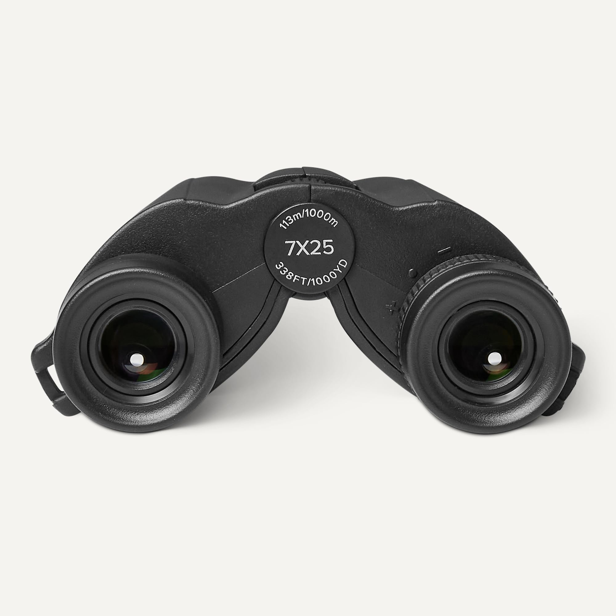 Amazon Basics binocolo compatto 7x25 nero da viaggio
