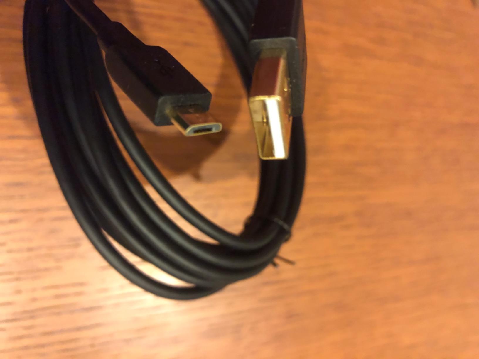 AmazonBasics Cavo USB 2.0 Micro USB 0,9m Nero Confezione da 1