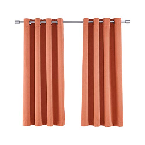 Amazon Basics Theatre Grade tende 132x160 cm terracotta oscuranti 2pz
