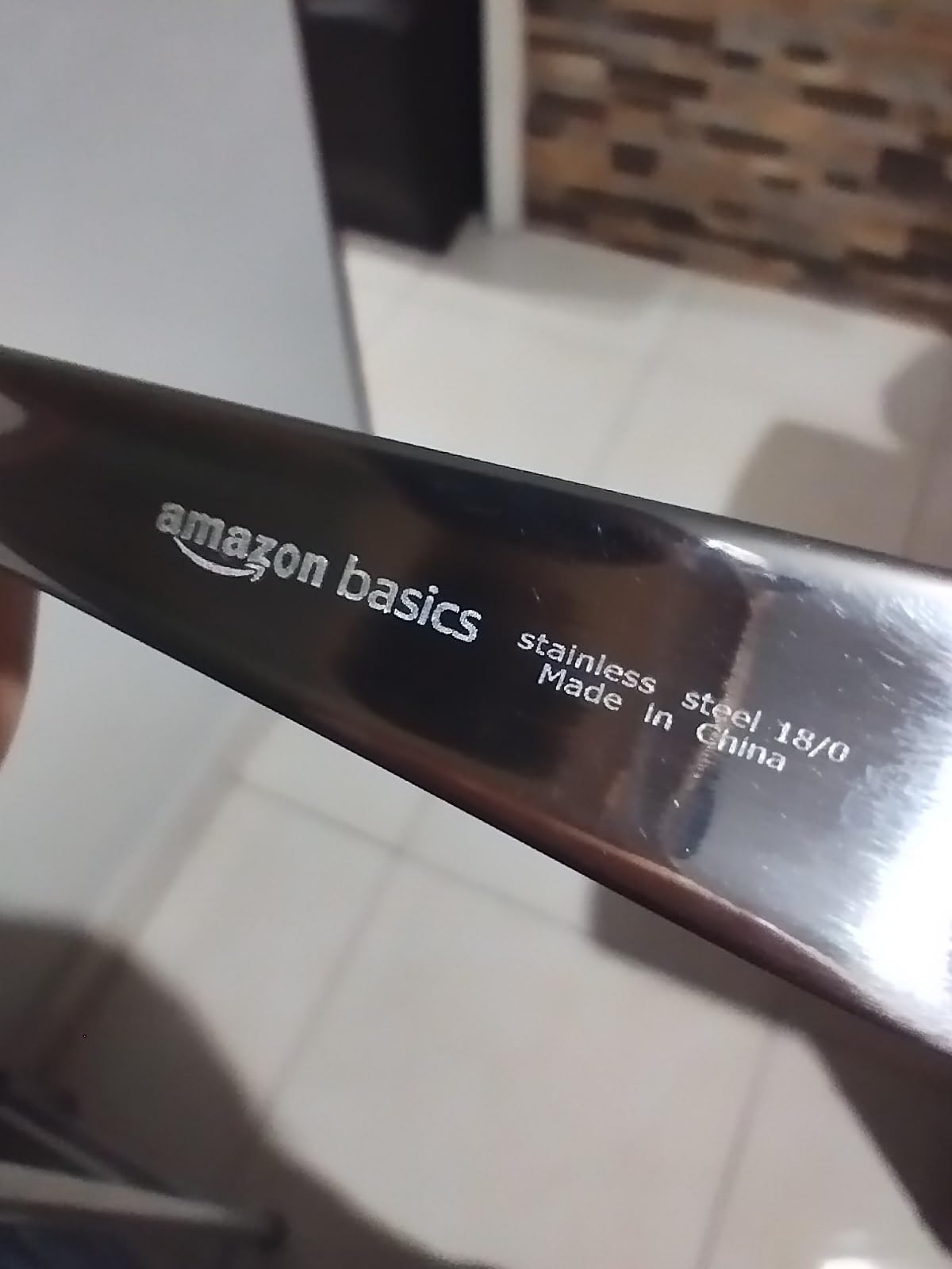AmazonBasics Forchette Tavola Acciaio Inox 12 Pezzi Bordo Tondo