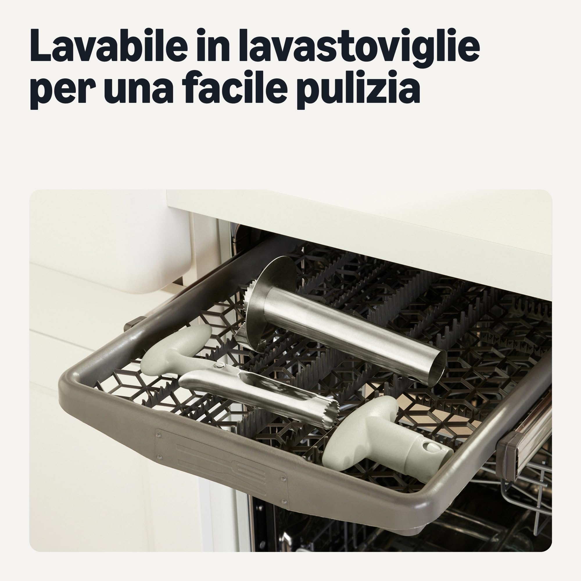 Amazon Basics levatorsoli set 2 pezzi ananas mela acciaio