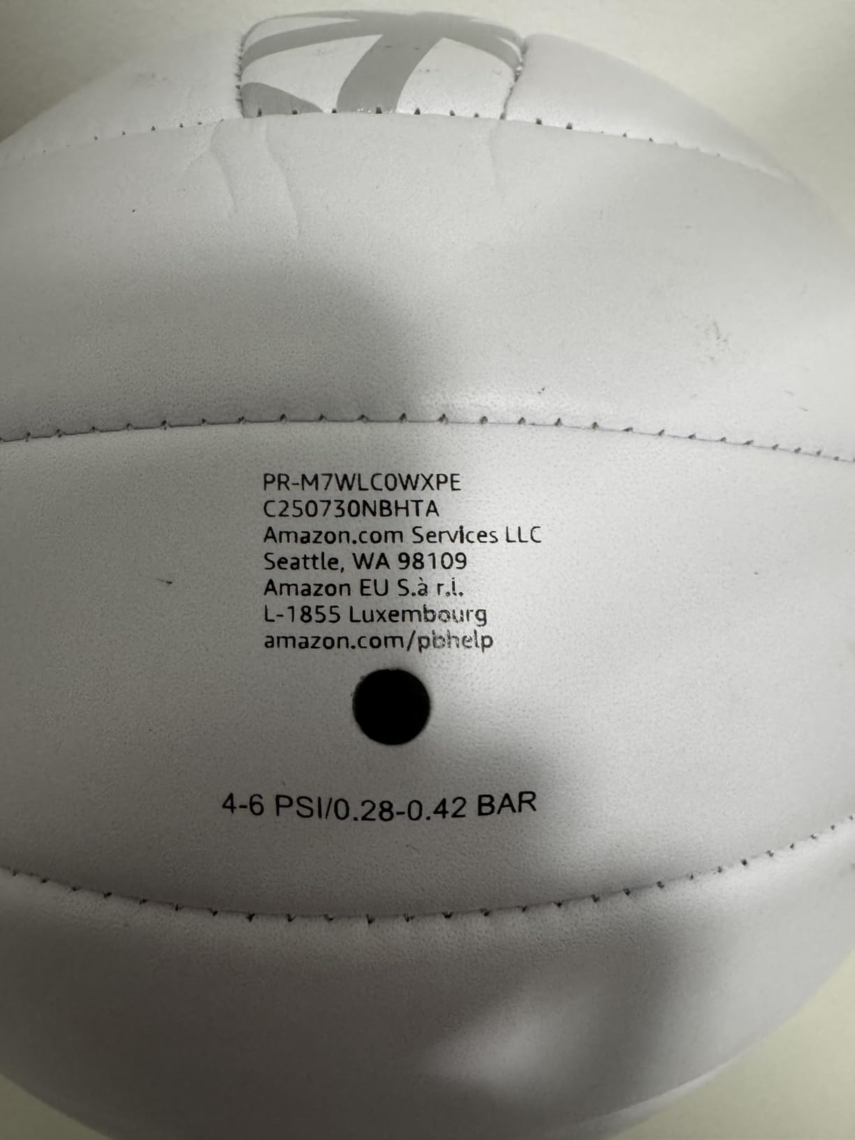 Amazon Basics Pallone Pallavolo Misura 5 con Pompa