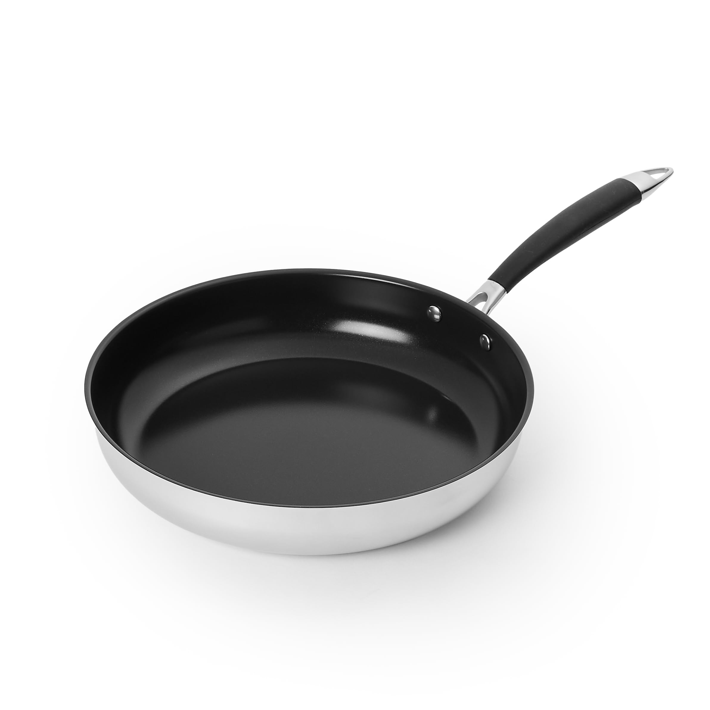 Amazon Basics Padella Wok Ceramica Antiaderente 28 cm