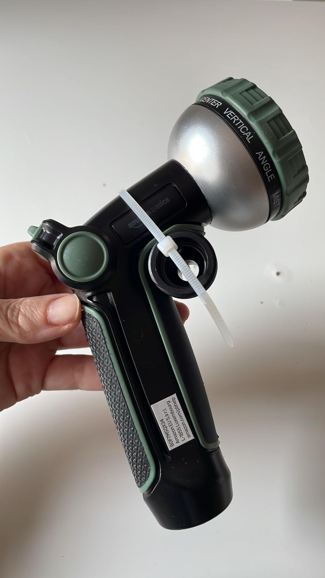 Amazon Basics Ugello per Tubo pistola 10 getti verde
