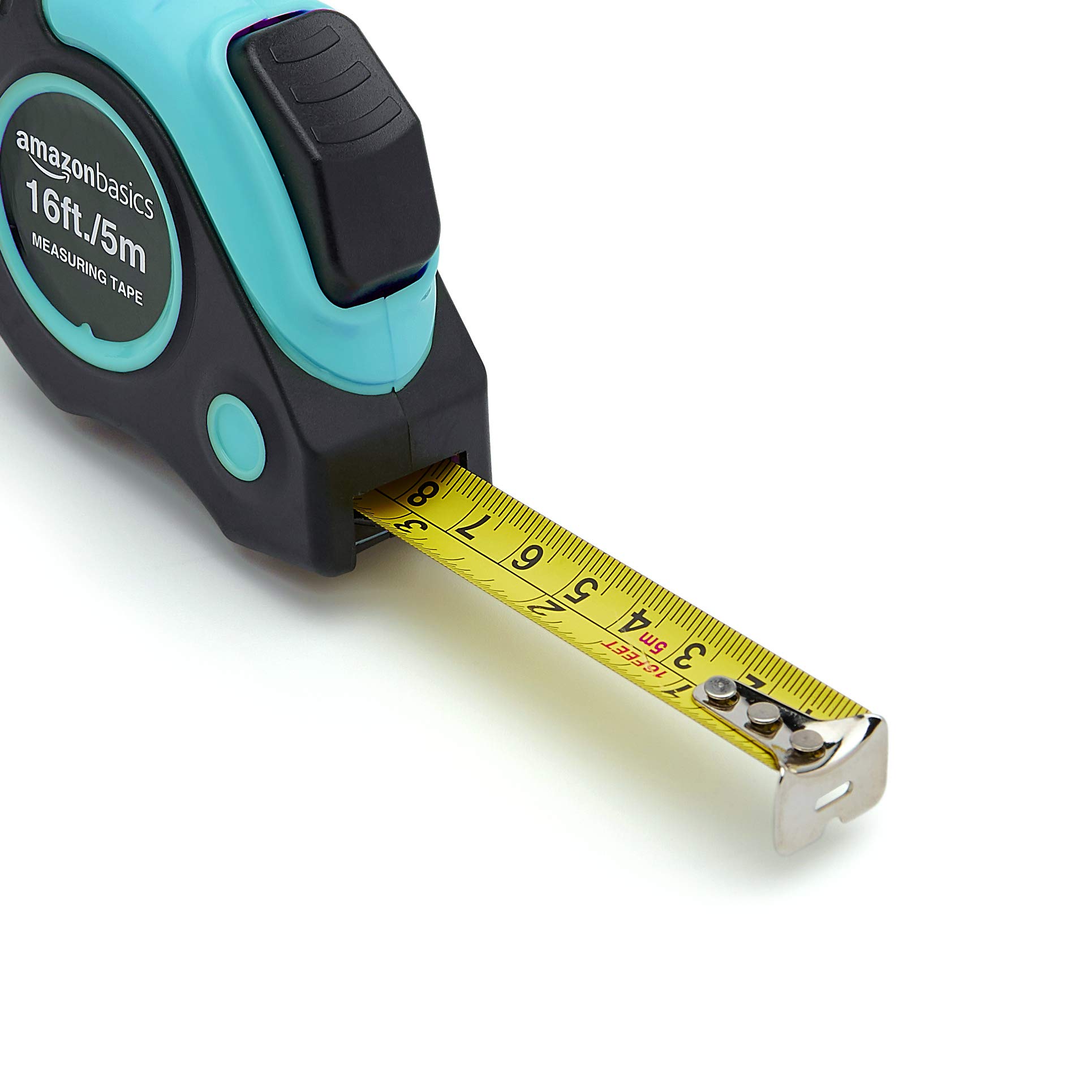 Amazon Basics metro a nastro 5 m turchese 1,9 cm