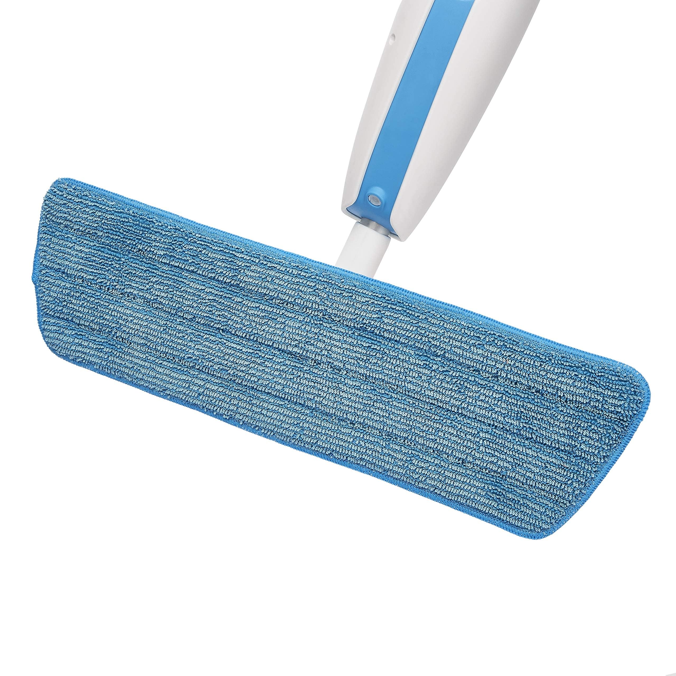 Amazon Basics Mocio Spray Blu con Panno in Microfibra