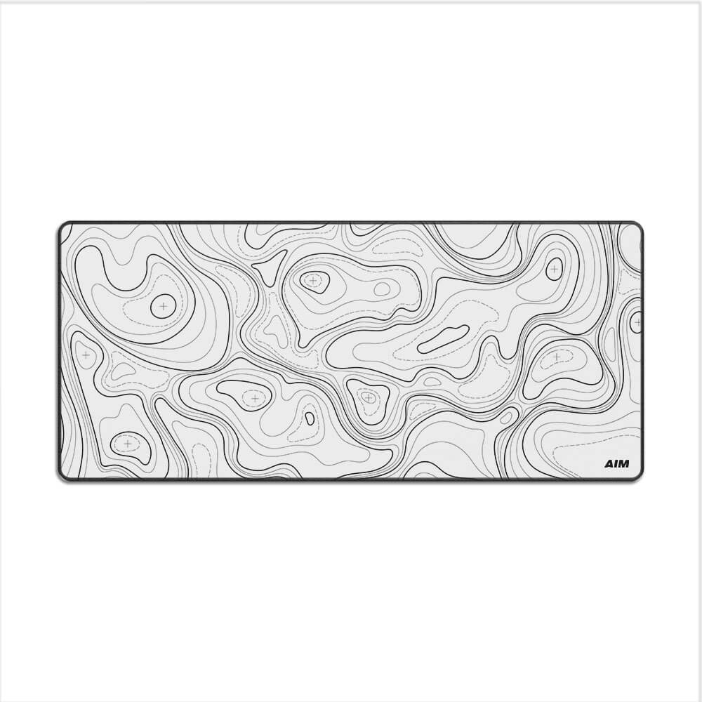 Aim Controller Topo White mousepad XXL bianco