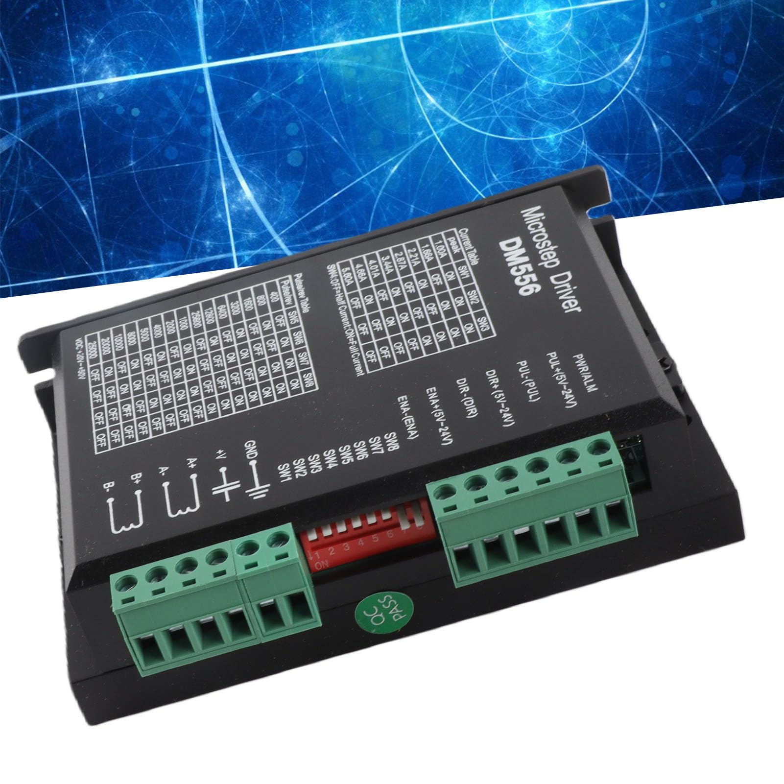 Elprico DM556 Driver motore passo-passo 24-50V 5.6A