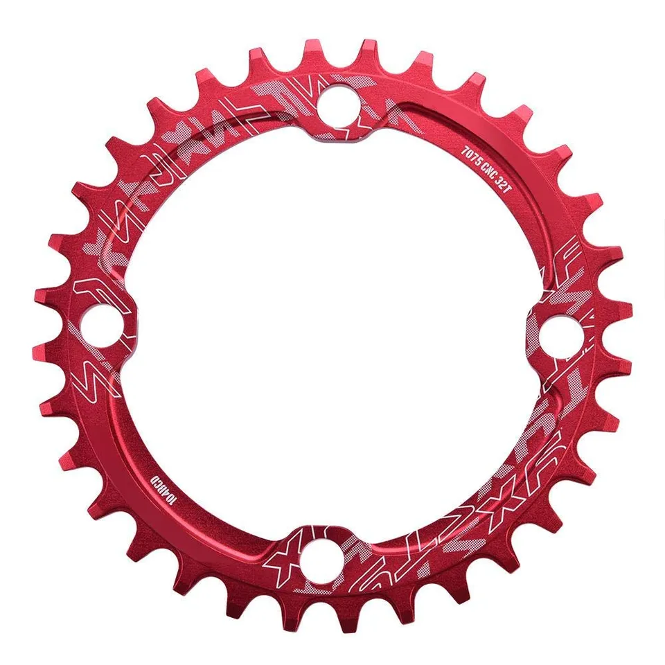 Elprico BCD 104 32T corona bici 32T rossa BCD 104