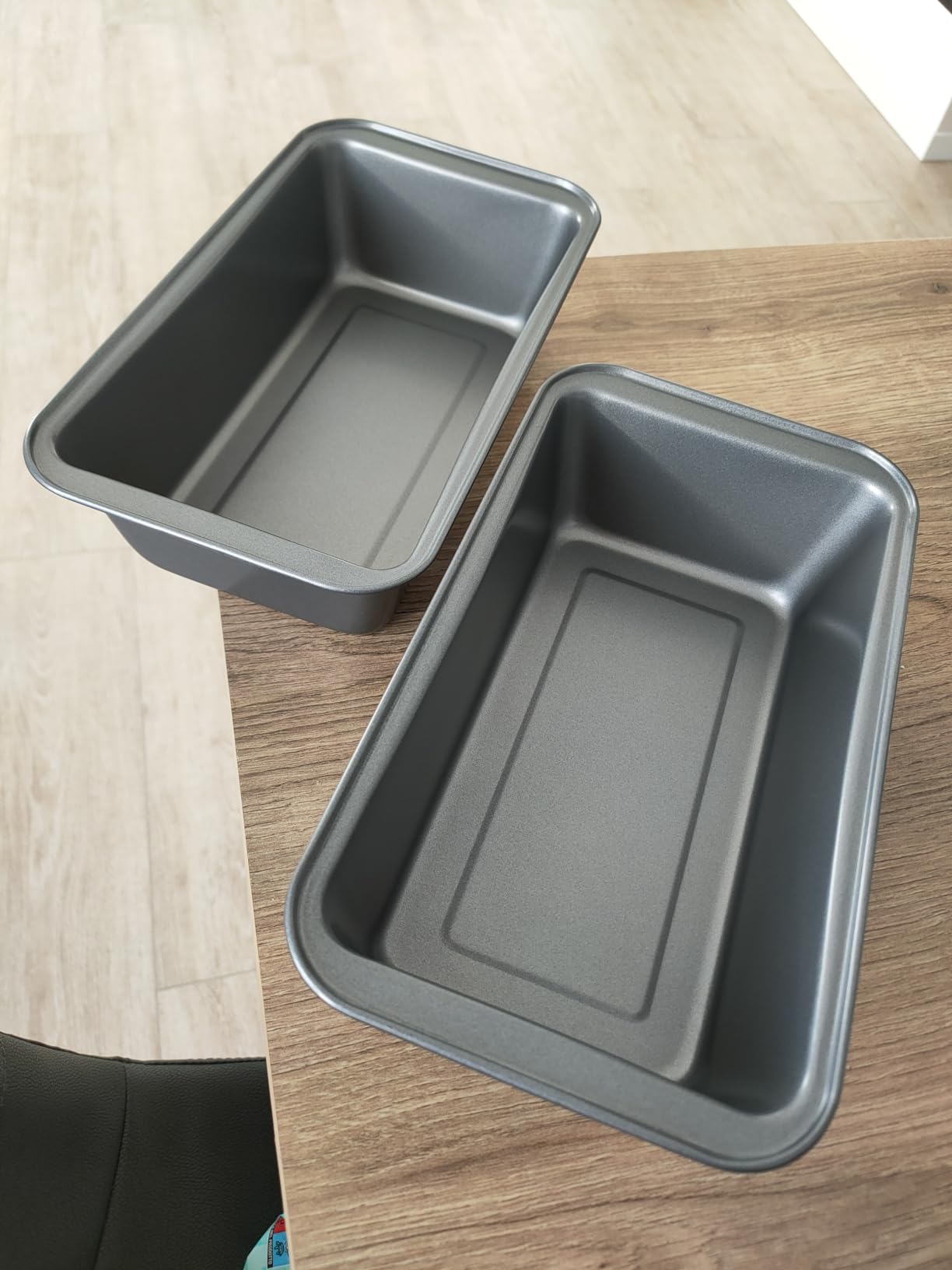 AmazonBasics teglia pane antiaderente 2 pezzi 27 cm