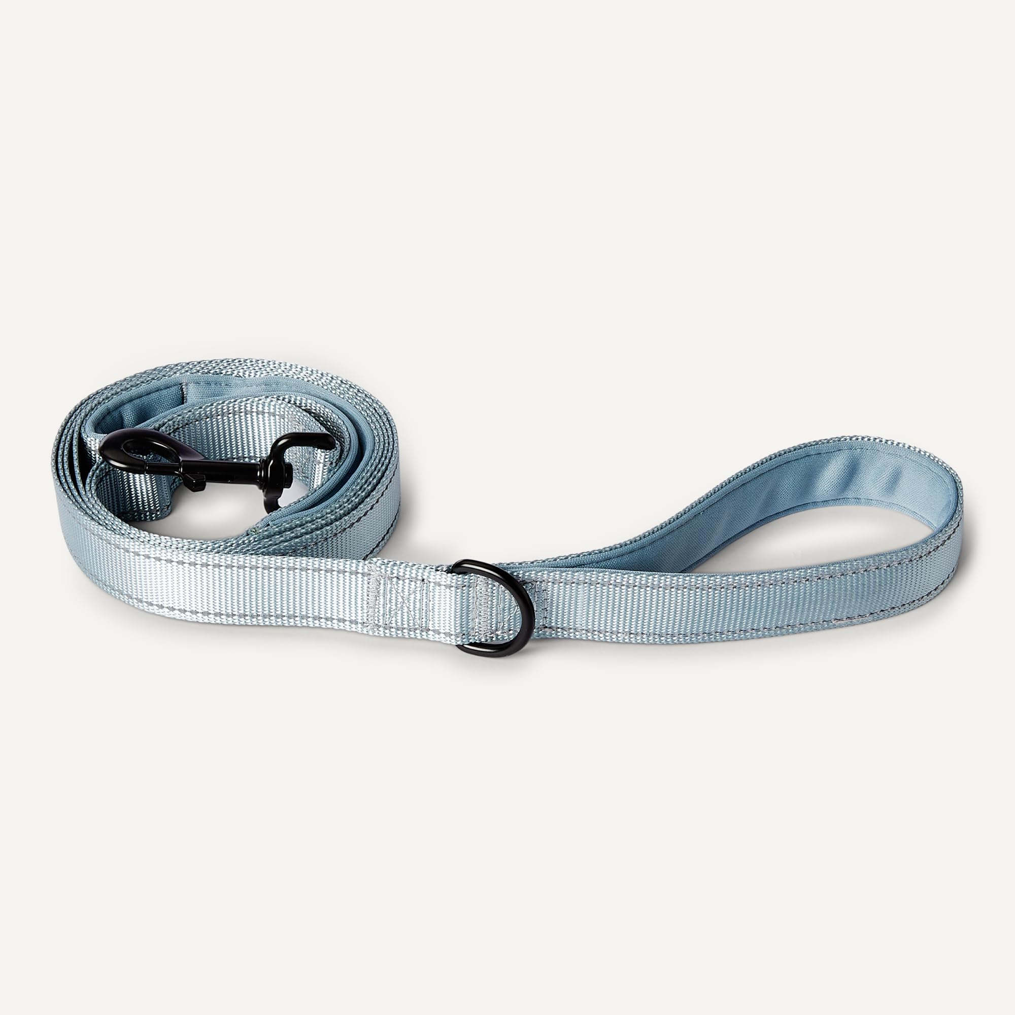 Amazon Basics Guinzaglio Cane Riflettente 120cm Nero Blu