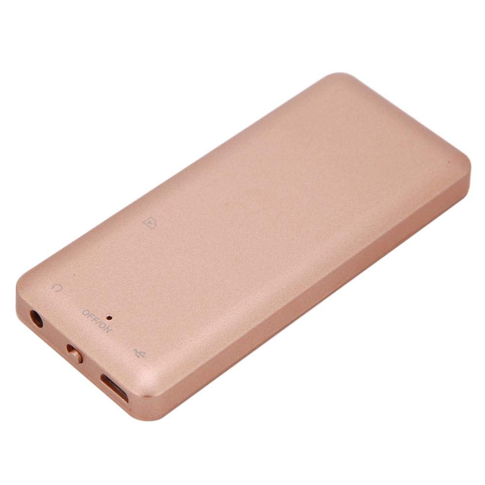 Elprico Lettore MP4 32 GB Oro Rosa con Cuffie Radio