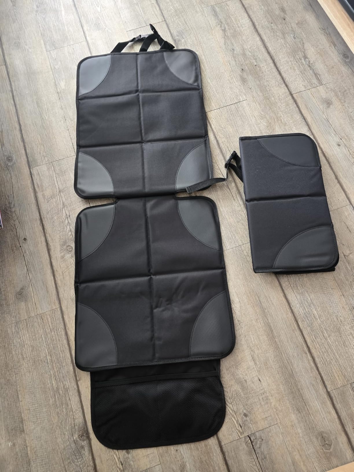 Amazon Basics Coprisedile Auto Posteriore 2 Pezzi Nero