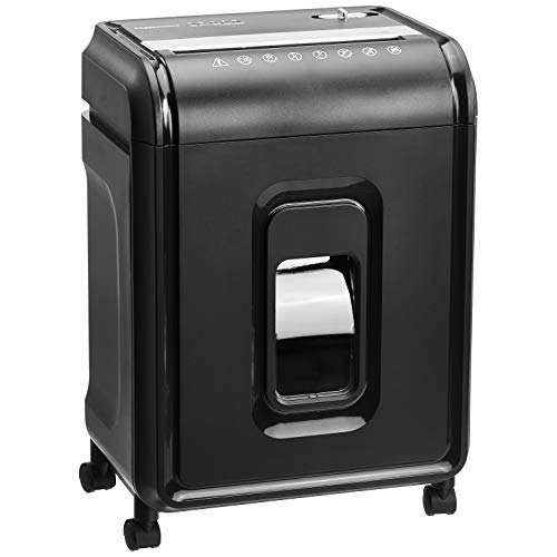 Amazon Basics Distruggidocumenti 12 fogli P4 21,5 L