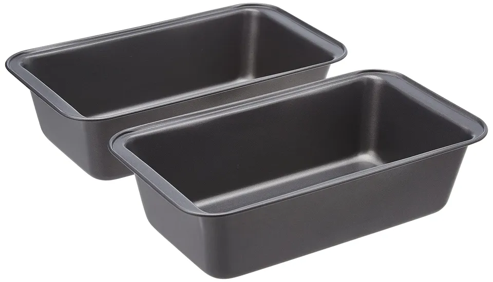 AmazonBasics teglia pane antiaderente 2 pezzi 27 cm