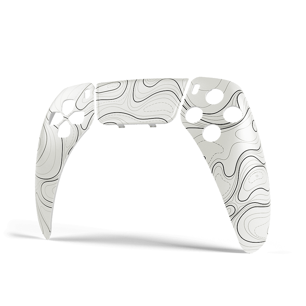 Aim Controller Topo White cover PS5 snap panel