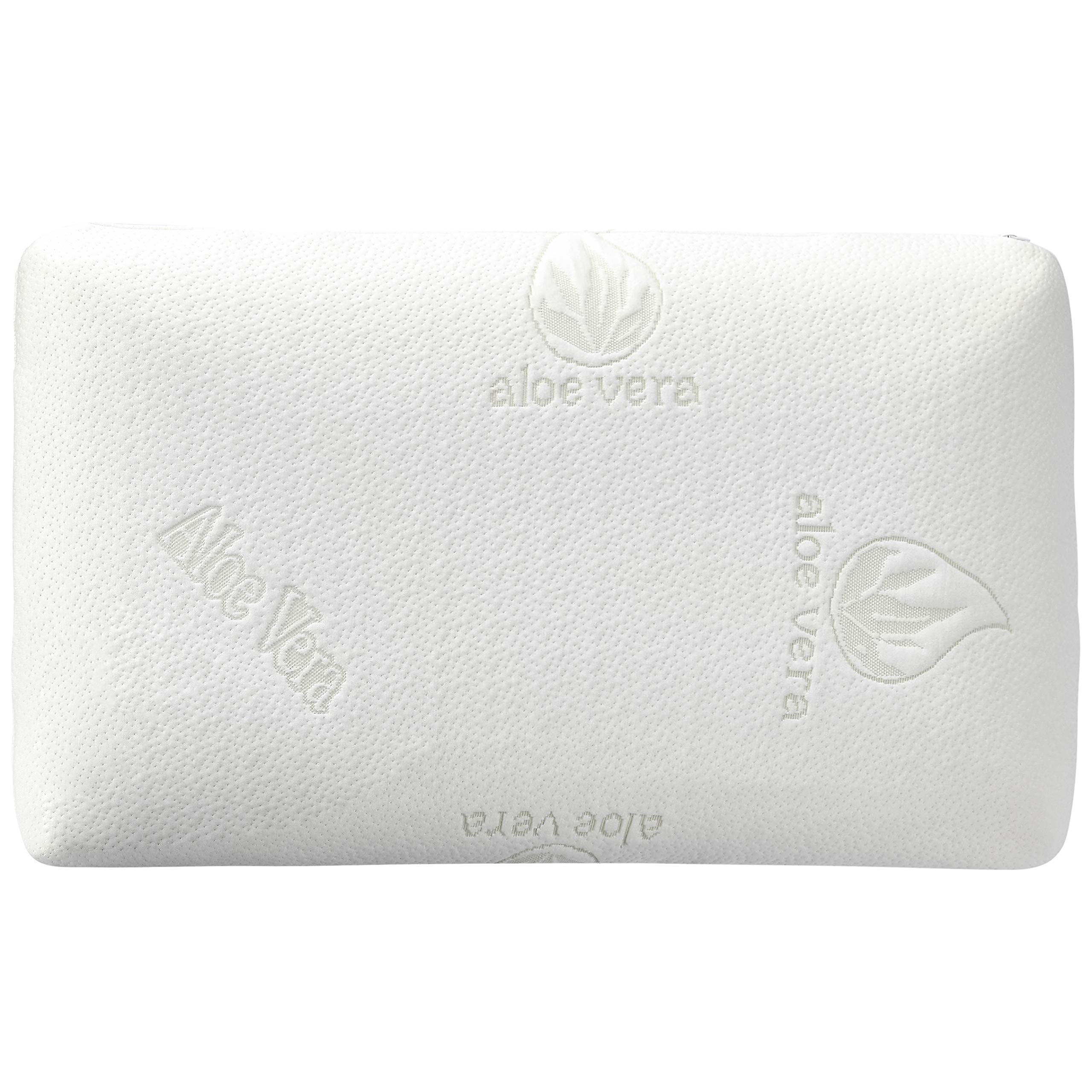 Amazon Basics cuscino memory foam aloe vera 70x42