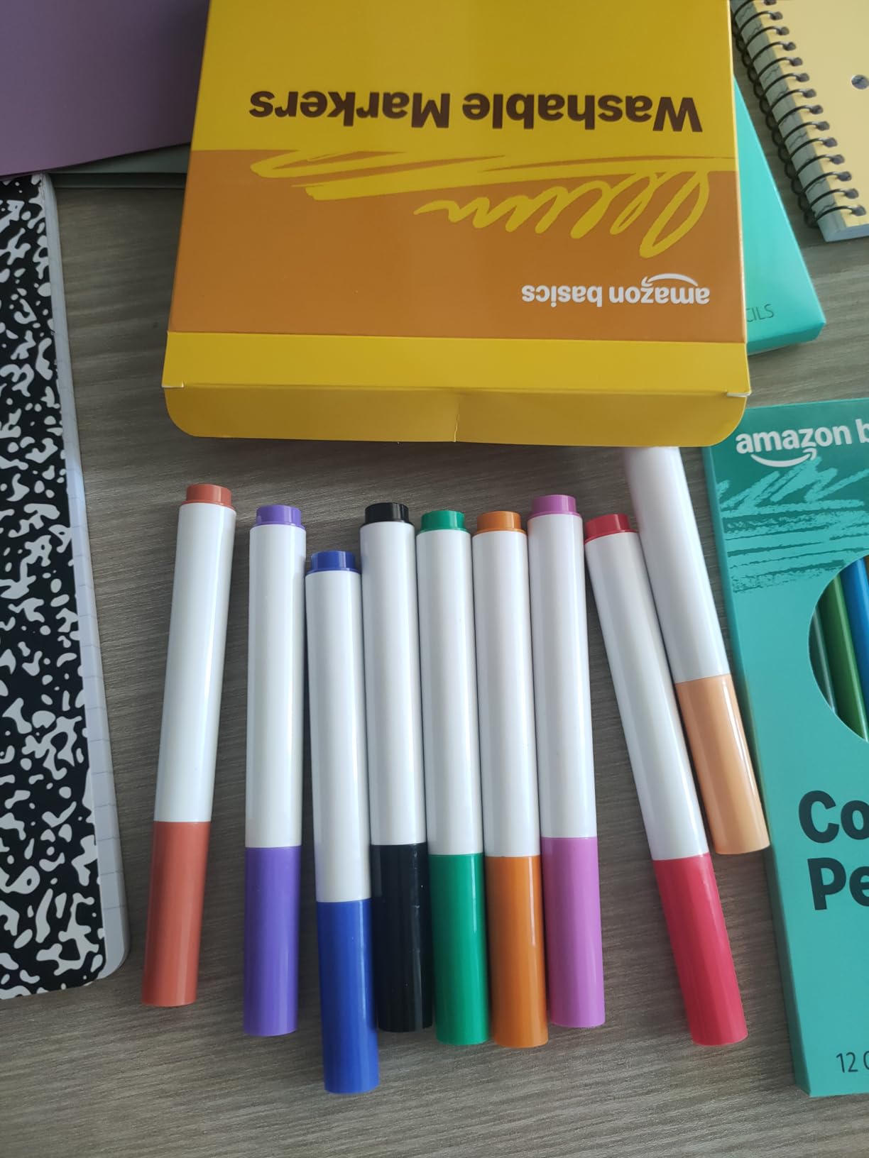 AmazonBasics Kit Scuola 44 Pezzi Multicolore Completo
